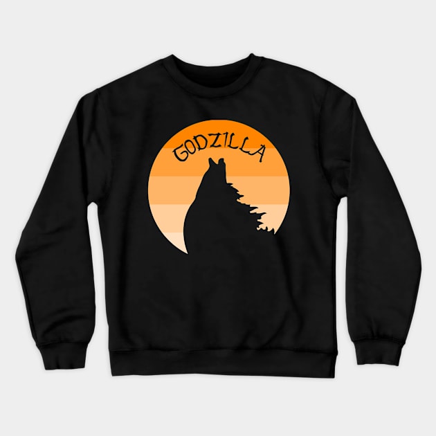 Godzilla 03 Crewneck Sweatshirt by SanTees